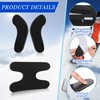 32 Pcs Ski & Snowboard Boots Fitting Pads, 24 Pcs