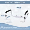 Toilet Safety Rail, Safety Frame for Toilet Seat, Toilet Grab