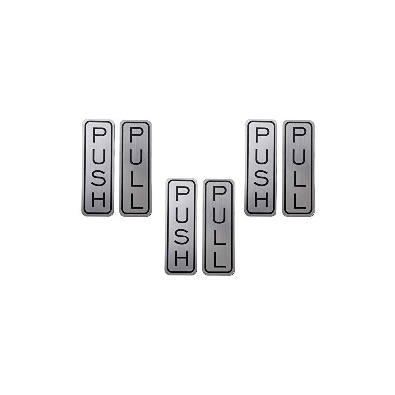 Coolest Brushed 304 Grade Stainless Steel Premium Push/Pull Set Door