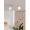 EGLO Corato 900715 Spotlight Steel Sand-Coloured Matt Nickel E14 2
