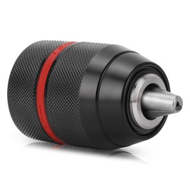 Milwaukee Drill Chuck 1/2 Inch, Keyless Drill Chuck 2 mm - 13 mm 1/2, Drill Chuck Cordless Screwdriver, 13 mm Metal Drill Chuck 1/2-20UNF Self-Locking Keyless Drill Chuck Power Drill Chuck