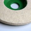 AIMALL 10 PCS Wool Buffing Wheels for Angle Grinder, 3.86x0.63x0.31