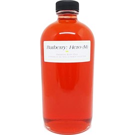 Hero: Barnberry - Type For Men Scented Body Oil Fragrance [Regular Cap - Light Gold - 16 oz.] - ID#34842