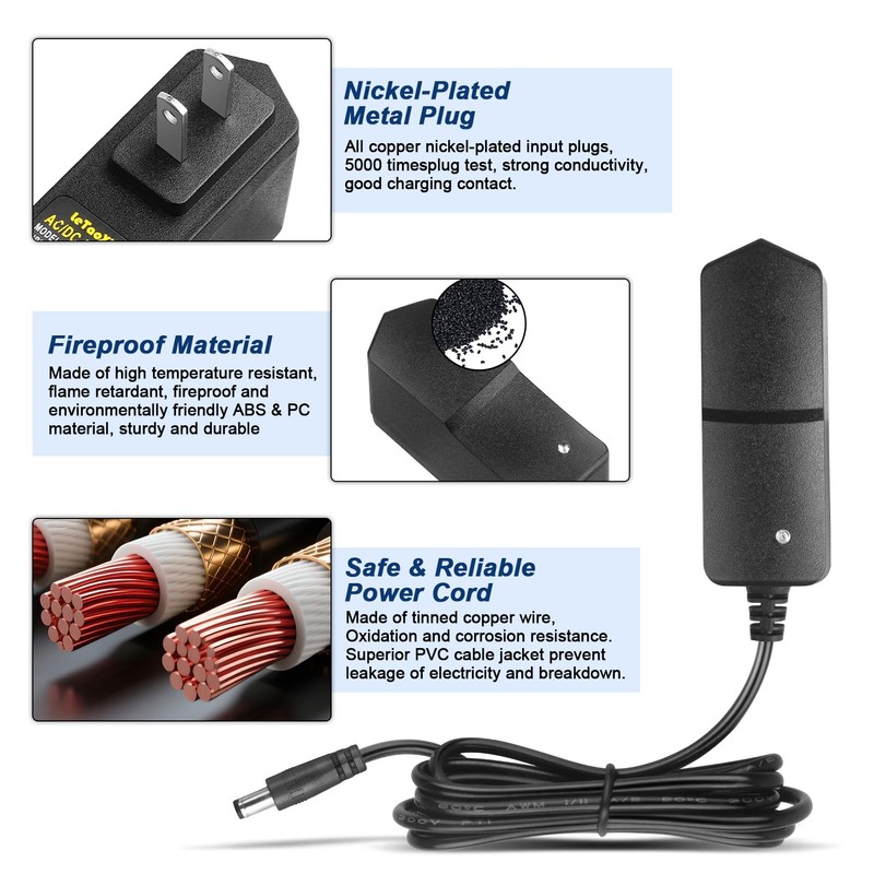 LeTaoXing 5V 1A Power Adapter Supply 5W AC DC 5