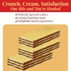 Vincinni Napolitan Hazelnut Wafers Healthy Snacks - Crispy Layers Filled