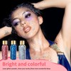 Suhunide Glitter Gel, Face Body Glitte,for Face Paint Hair/Cheek/Eyelid Sparkle