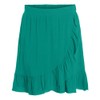 Vila Women's Vipaya Wrap Hw Short Skirt/Su-Noos Skirt, Alhambra