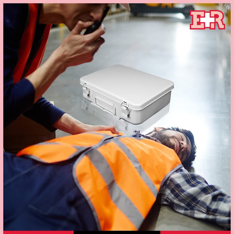 Ever Ready First Aid Metal Case, No.16-H – 9.5” x