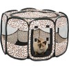 Lexi Home Etna Portable Small Pet Playpen for Dogs or