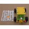 Oumefar Plastic Gears Kit Robot Motor Toy Diy Parts with