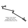 Articulating Arm Two Section 360° Rotation 1/4inch 3/8inch 4.4lb Load