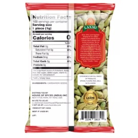 Laxmi Green Cardamom ( Jumbo ) 100g