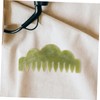Beavorty 2pcs Scalp Massage Comb: Portable Jade Scalp Gua Comb