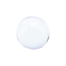 40mm Clear Magic Crystal Healing Ball Ideal for Feng Shui and Fortune Telling with Stand To Protect Sphere