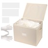 Dawutian Wedding Dress Storage Box,Wedding Dress Preservation Box with 1