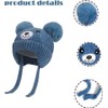 Cute Bear Kids Winter Hat with Ear Flaps 1-5 Years