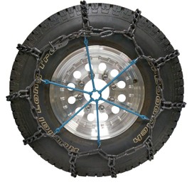 Security Chain Company QG20007 Multi-Arm Chain Tensioner for Light Truck and SUV - Set of 2, Blue