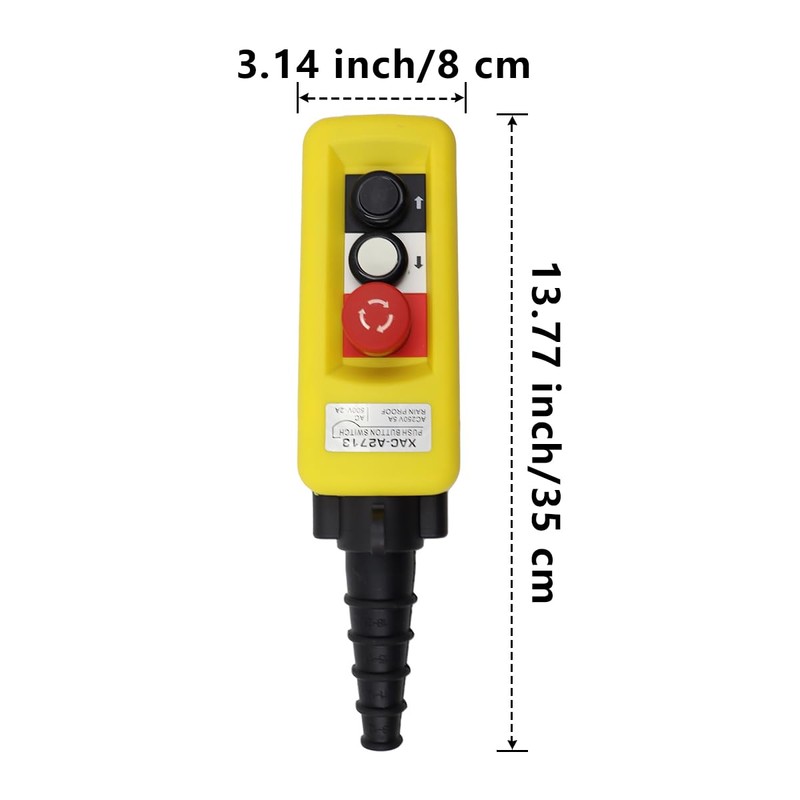 Nicear Hoist Push Button Switch Hoist Control Crane Controller Station