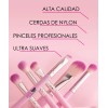 Pink Up, Brocha De Ojos Para Difuminar, Cerdas Suaves, Pk24