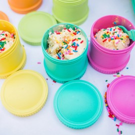 Re-Play Recycled Snack Stack, Sky Blue