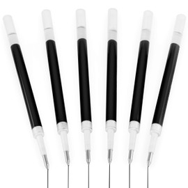 Uni-Ball Signo UMN-207 Ballpoint Pen Refills 0.7mm Tip Gel Ink Black (Pack of 6)