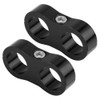YosooUniversal AN10 Aluminium Alloy Hose Separator Clamp Fitting Adapter Holder