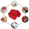 OKeanu Sponge Holder for Kitchen Sink, Silicone Sink Saddle Caddy
