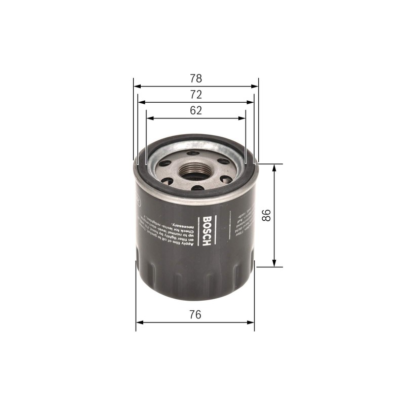 Bosch F 026 407 188 Oil Filter