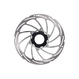 XLC Unisex - Adult Brake Disc BR-X86 Silver Black 180mm