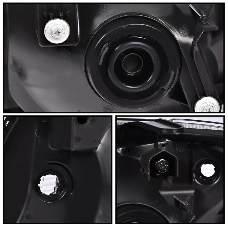 PIT66 Headlights Assembly Compatible with Toyota Tacoma 2005 2006 2007