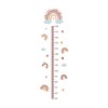 ZARROUEA Height Meter Wall Sticker, Stylish, Trees, Leaves, Animals, Cute,