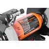 WEN BG4282 4.8-Amp 8-Inch Single Speed Bench Grinder with LED