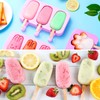 Popsicles Molds, 2 Pack Popsicle Maker Mold Set, Popsicles Molds