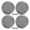 ACROPIX Universal 3" Car Speaker Grills Cover Mesh Round 3