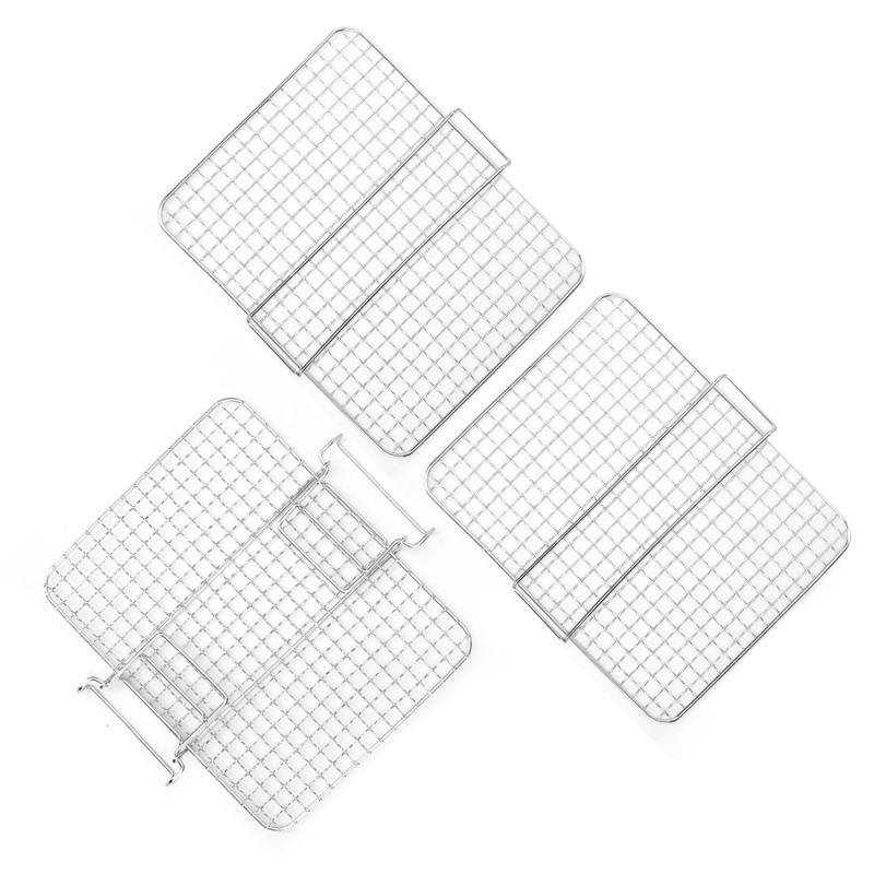 3 Layer Grilling Rack Stainless Steel Baking Oven Cooling Rack