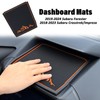 JKCOVER Dashboard Mats Compatible with Subaru Crosstrek/Impreza 2018-2022 2023 and