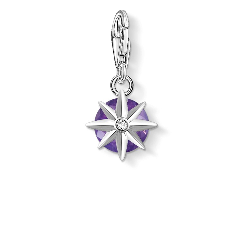 Thomas Sabo Women Charm Pendant Birth Stone Charm Club 925