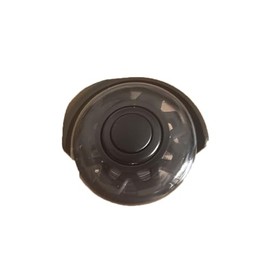 2-Inch Heavy-Duty Office Chair Wheels(Set of 5) - Silent Rubber Casters for Hardwood & Carpet, 2200lbs Capacity, Universal Fit Smooth Rolling Casters Replacement Black