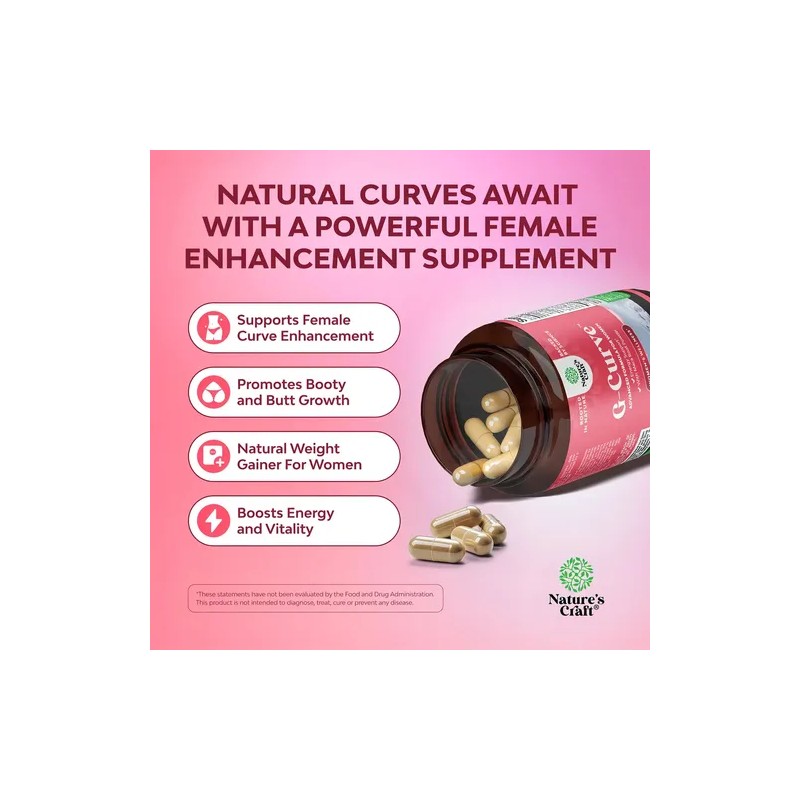 Maca Root Powder Natures Craft 60 Comprimidos Suplemento Herbales