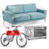 3 Extra large plastic bags,100 * 150CM heavy duty large