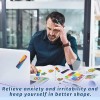 48 Pieces Unique Sensory Stickers for Anxiety Relief Items -