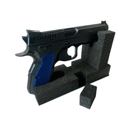 Handgun Holder Suitable for Almost All Weapons Expandable Gun Cabinet / Pistol Holder Revolver Airsoft Foam Weapon Holder for Handguns - Safe & Practical for Safe or Gun Cabinet