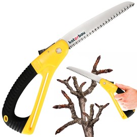 KOTARBAU® Folding Saw Garden Saw Hand Saw Wood Saw for Sawing Branches Trees 175 mm