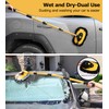 anngrowy 56.7" Car Wash Brush Mop Kit Mitt Sponge with