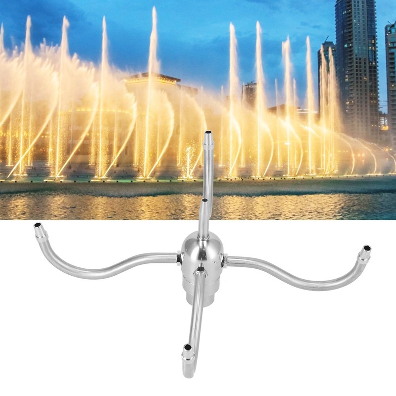 DN25 G1 Female Thread Waterscape Rotating Nozzle Stainless Steel 4
