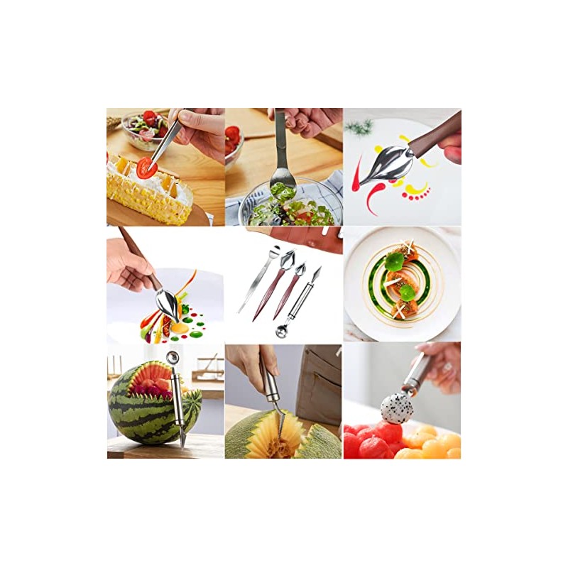 DUEBEL Kit de presentación profesional para chef, juego de presentación
