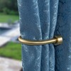Premium Curtain Holdback, Quality Metal Decorative Curtain Holdbacks with Zinc