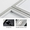 Afuly Photo Frame, 2 Sides, 2L Picture Stand, Stylish, Simple,