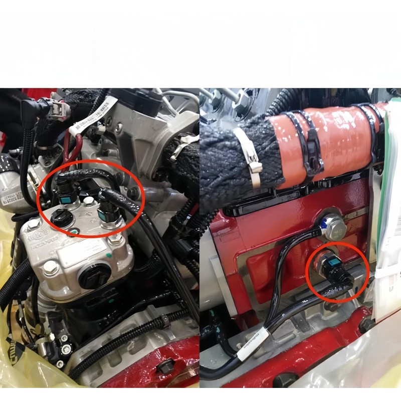 TKSE Fuel Line Connector, Fuel Line Quick Release Connect Connector
