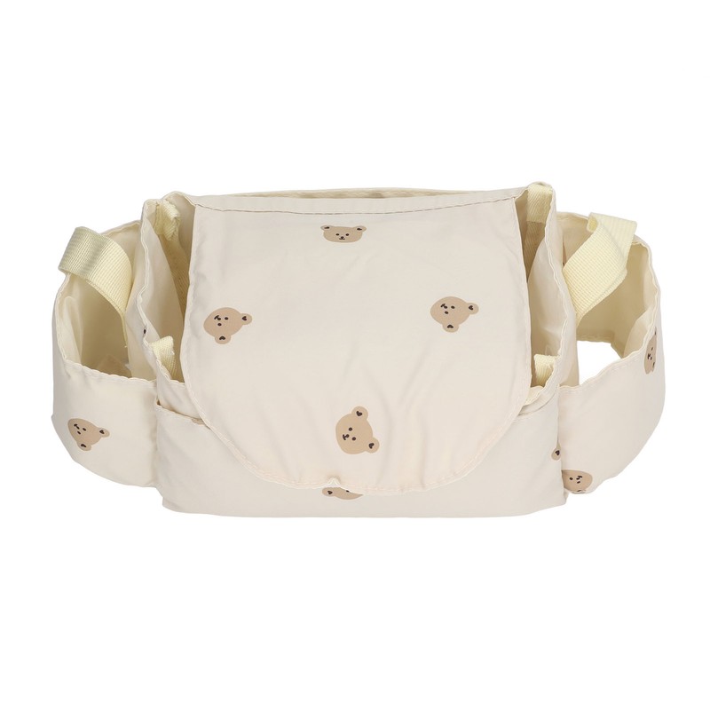 Baby Stroller Bag Stylish Portable Multipurpose Large Capacity Multiple Compartments